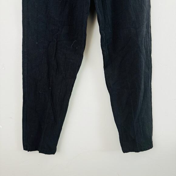 Drawstrings Of Malibu Black Straight Leg Pants Women’s Size A - Picture 3 of 10